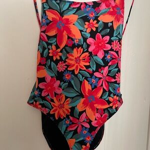 Roxy Colorful Floral Swimsuit